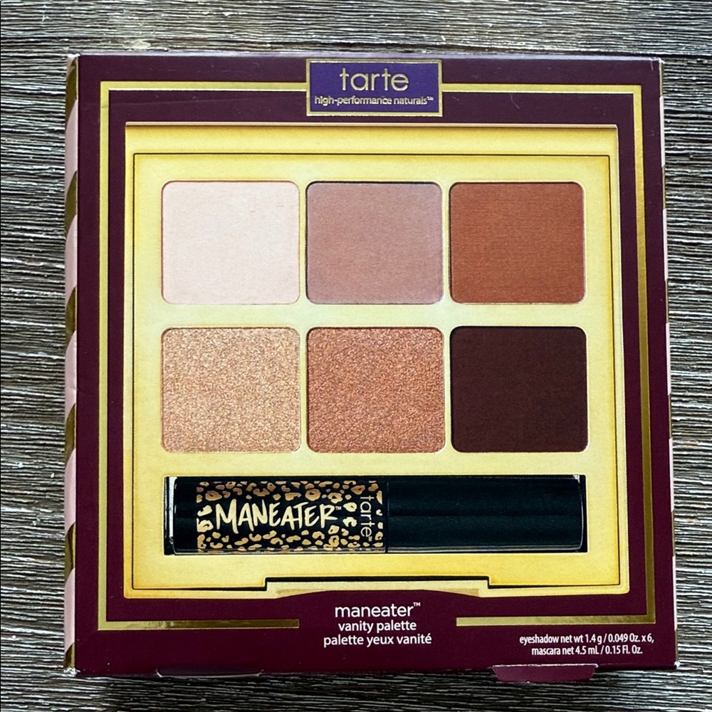 NIB Tarte Maneater Vanity Pallete